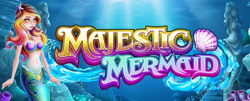 Dive beneath the waves when you spin the reels of Majestic Fortune, the online slot at Joe Fortune offering you the chance to win a gigantic top prize.