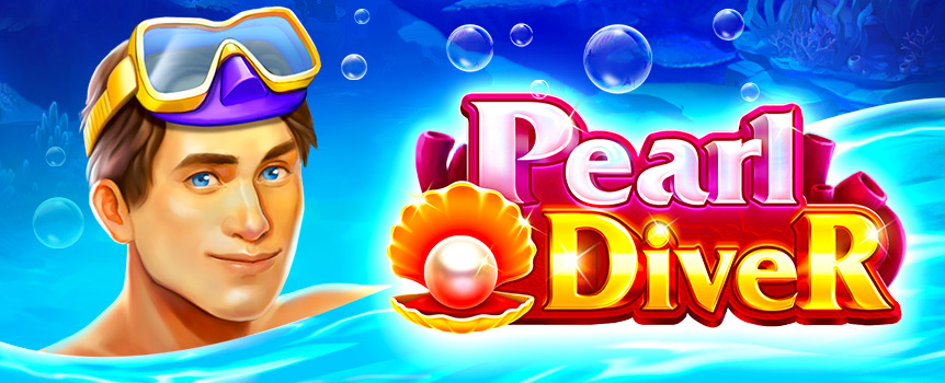 Free Spins, huge Multipliers and valuable Pearls - are only available to those that dive straight in and spin the Reels of Pearl Diver!