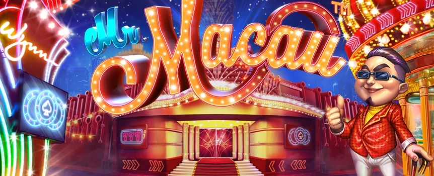 Play the action-packed Mr. Macau, the great online slot at Joe Fortune offering you the chance to win huge prizes potentially worth thousands of dollars.