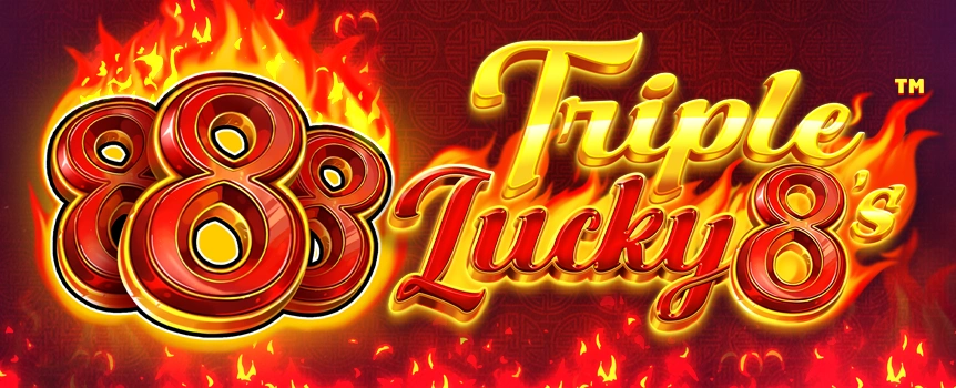 Play the simple yet hugely enjoyable Triple Lucky 8s online slot today at Joe Fortune and see if you can start the Wild Respins or win the gigantic top prize.