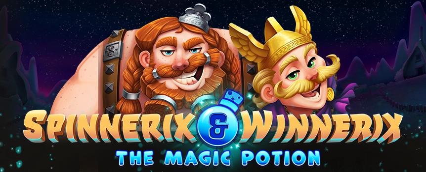 Play the thrilling Spinnerix and Winnerix online slot game today here at Joe Fortune and hopefully you’ll win big—you could win thousands of dollars!