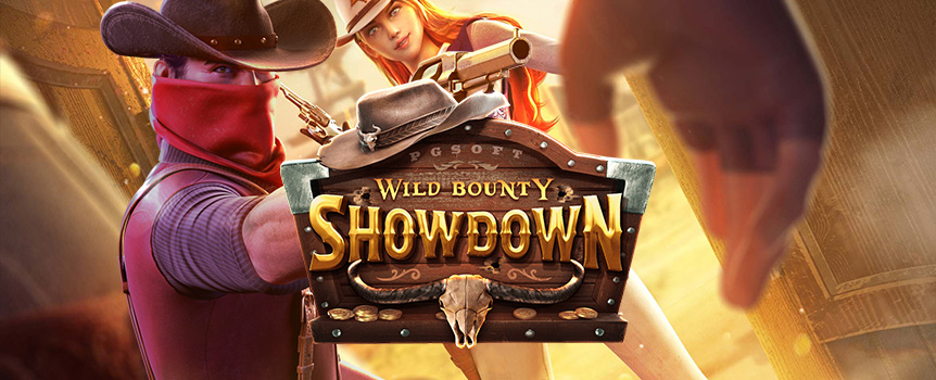 It is time to join the Wild Bounty Showdown - where you can win massive Prizes up to 5,000x your stake when playing this epic pokie with a huge 3,600 Ways to Win! 