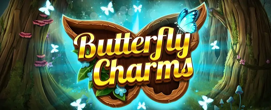 Spin the reels of the exceptionally exciting Butterfly Charms online slot at Joe Fortune today and see if you can win the top prize of 6,500x your bet.